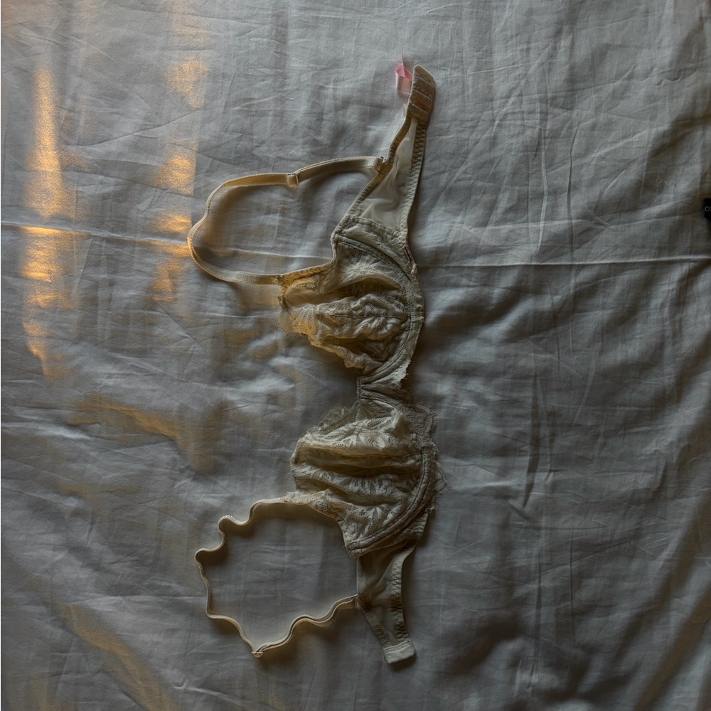Victoria’s Secret Pink Ivory Balconet (Lightly Lined)